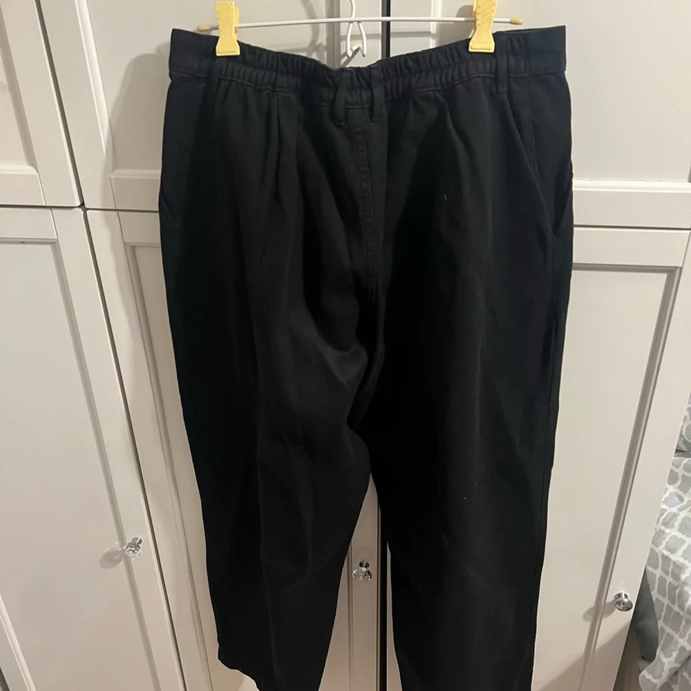 Big Bud Press Black Trousers with Gold Zipper - Picture 2 of 5